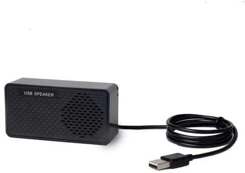 مكبر صوت صغير محمول بسلك USB يعمل بمكبر صوت ستيريو للوسائط المتعددة للكمبيوتر والنوت بوك والكمبيوتر المكتبي واللابتوب وعداد الدفع in Saudi Arabia