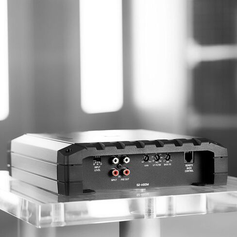 Alpine S2-A60M S-Series Class-D Mono Subwoofer Amplifier, Hi-Res Certified, 600W RMS at 1 & 2-Ohm in Saudi Arabia