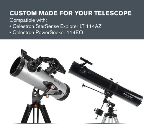 Celestron – EclipSmart Safe Solar Eclipse Telescope Filter – Meets ISO 12312-2:2015(E) Standards – Works with Existing 102mm AZ Telescopes – Observe Solar Eclipses and Sunspots – Safe, Snug Fit in Kuwait