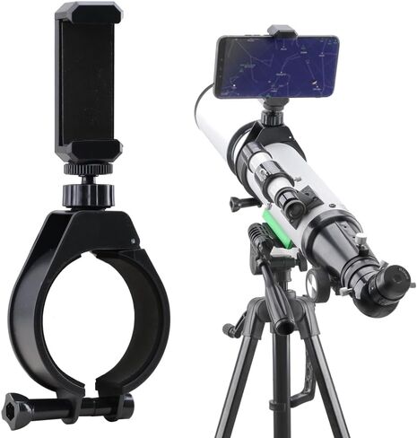 Starboosa Telescope Smartphone Star Finder Bracket - Telescope Phone Adapter & Barrel Hoop - for Stargazing & Landscape Viewing in Saudi Arabia