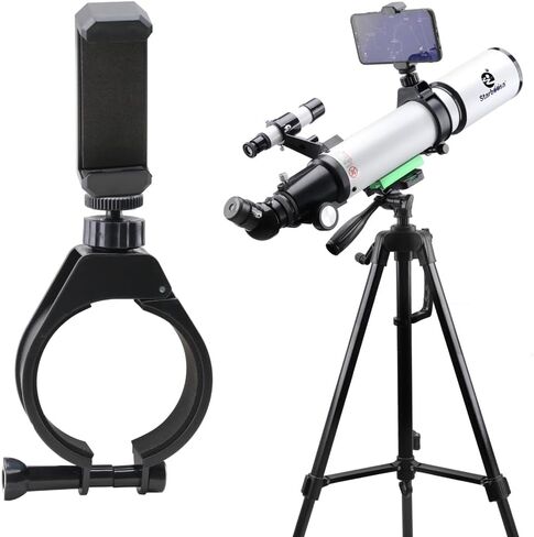 Starboosa Telescope Smartphone Star Finder Bracket - Telescope Phone Adapter & Barrel Hoop - for Stargazing & Landscape Viewing in Saudi Arabia
