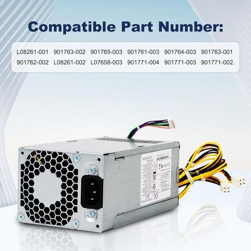 جديد D16-180P2A D16-180P1B PA-1181-6 180W مصدر طاقة متوافق مع HP ProDesk 800 G3 sff 600 G3 sff، HP 280 Pro G3 MT 285 Pro G3 MT، P/N: L08261-001 L08261-002 901771-004 901771 -003 in Kuwait