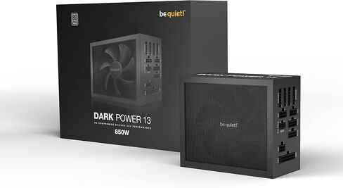 كن هادئاً! Dark Power 13 850W مزود طاقة بأداء هادئ | 80 بالإضافة إلى كفاءة التيتانيوم | ايه تي اكس 3.0 | PCIe 5 | وحدات | بي ان 660 in Saudi Arabia