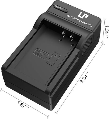 EN-EL12 Battery Charger, LP Charger Compatible with Nikon Coolpix A1000, B600, AW130, AW110, AW100, A900, W300, S1200pj, S9900, S9700, S9500, S9400, S9300, S9200, S8200, S6300, S6200, S6100, S800C in Kuwait