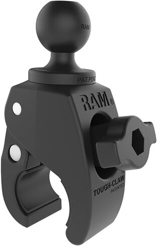 RAM Mounts RAP-B-404U Tough-Claw Medium Clamp Base with B Size 1" Ball for Rails 1" to 1.875" in Diameter in Saudi Arabia