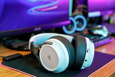 وسادات أذن بديلة مطورة من WC لسماعات الألعاب Corsair Virtuoso المصنوعة بواسطة Wicked Cushions | تحسين المتانة والسمك والجلد الناعم وعزل الصوت | أسود in Saudi Arabia