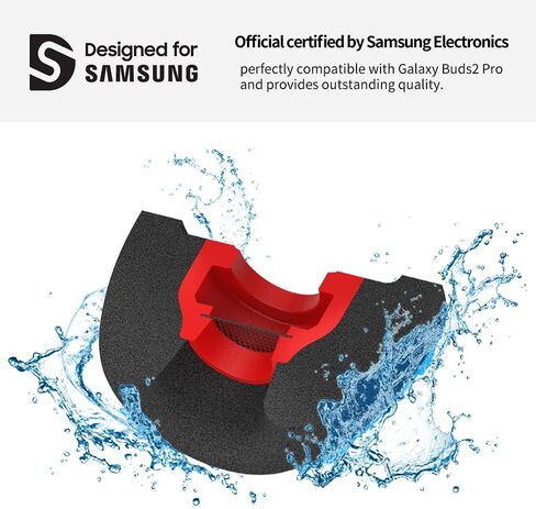 diofit/Galaxy Buds2 Pro Buds Eartips متوافقة مع سامسونج وبيتس (سيليكون أسود (SML)) in Kuwait