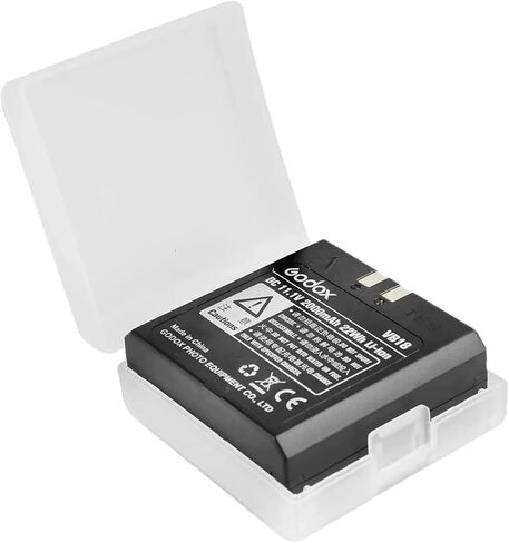 بطارية بديلة GODOX VB18 لـ V850II V860II-C N S F O - سعة عالية وإعادة تدوير سريعة in Kuwait