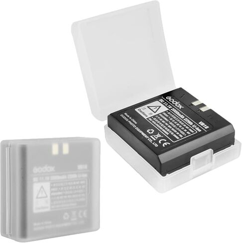 بطارية بديلة GODOX VB18 لـ V850II V860II-C N S F O - سعة عالية وإعادة تدوير سريعة in Kuwait