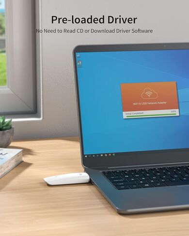 محول واي فاي AX1800 6 من ايوجانت، محول واي فاي لاسلكي مزدوج النطاق USB واي فاي 6 5GHz 1201Mbps + 2.4GHz 574Mbps عالي السرعة MU-MIMO واي فاي دونجل ويندوز 11/10 in Kuwait