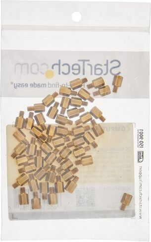 StarTech.com Metal Jackscrew Standoffs #6-32 - Jackscrew standoff - 0.2 in (pack of 50) - SCREWNUTM in Saudi Arabia