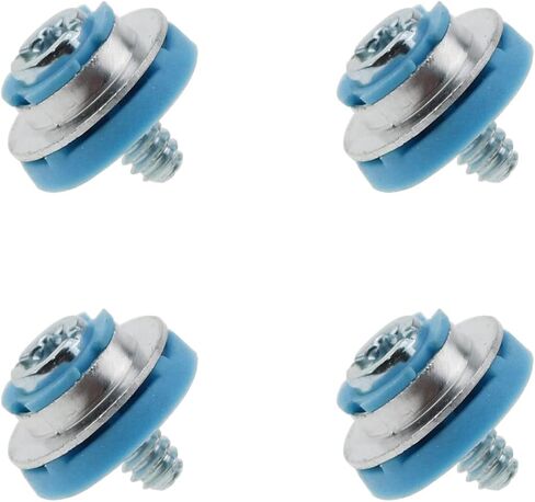 ZZHXSM 4pcs Hard Drive Mounting Screw Blue Rubber Pad Hard Drive Isolated Installation Screws for HP 3.5 HDD DC7800 DC7900 8000 8100 Z400 Z600 Screws in Saudi Arabia