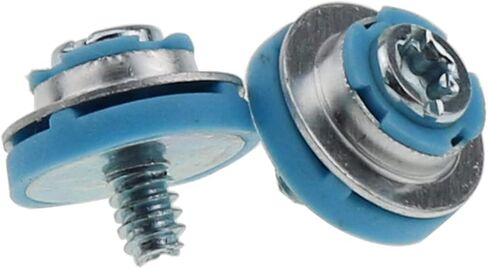 ZZHXSM 4pcs Hard Drive Mounting Screw Blue Rubber Pad Hard Drive Isolated Installation Screws for HP 3.5 HDD DC7800 DC7900 8000 8100 Z400 Z600 Screws in Saudi Arabia