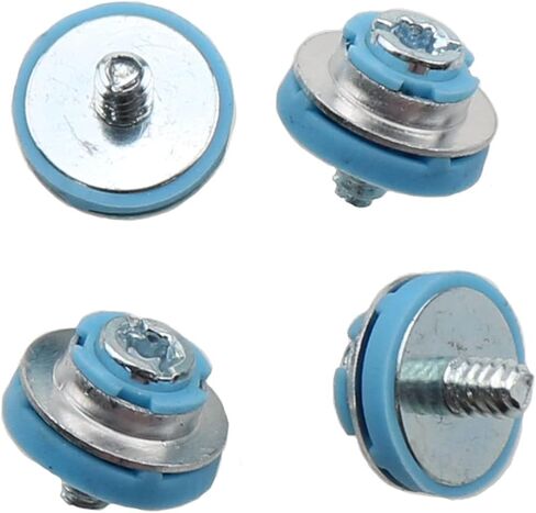 ZZHXSM 4pcs Hard Drive Mounting Screw Blue Rubber Pad Hard Drive Isolated Installation Screws for HP 3.5 HDD DC7800 DC7900 8000 8100 Z400 Z600 Screws in Saudi Arabia