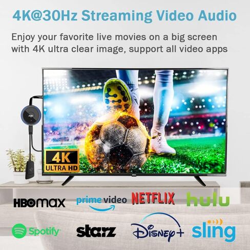 Wireless HDMI Transmitter and Receiver 4K, TIMBOOTECH Streaming Media Video/Audio HDMI Wireless Extender 5G Kit for Laptop, Camera, Cable Box, DVD, Netfix, Phone to Monitor, Projector, HDTV-165FT in Kuwait