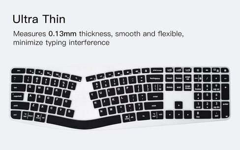 Keyboard Cover Skin for Logitech MX Keys S & MX Keys Wireless Keyboard | Logitech Craft Advanced Wireless Keyboard Protector, Silicone Anti Dust Cover Reduce Typing Noise(Not Fit MX Keys S for Mac) in Saudi Arabia
