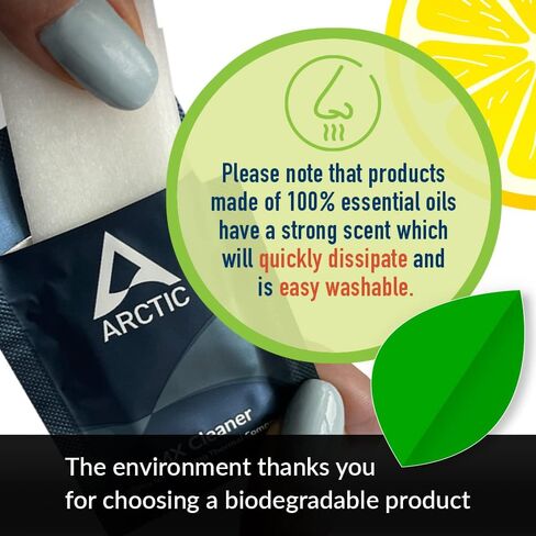 ARCTIC MX Cleaner (40 Pieces) - Cleaning Wipes for Removing Thermal Paste, 11.5 x 11.5 cm in Kuwait
