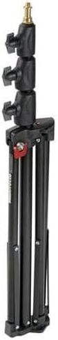 Manfrotto 1051BAC-3 6-Feet 9-Inches Alu Mini Compact Stand AC with 4 Section and 3 Risers, 3-Pack (Black) in Saudi Arabia