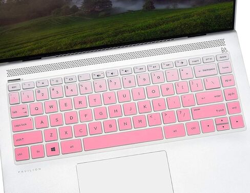 غلاف لوحة المفاتيح لجهاز HP Pavilion x360 14 مقاس 14 بوصة 14-FQ/DQ/DK/DH/DS/DF/CF/CD/BA/BF/BW Series 14-dk1013dx/dk1003dx/dk0002dx 14-dq1043cl 14-fq0013dx، hp 14 "حامي لوحة مفاتيح اللاب توب - رخام in Kuwait