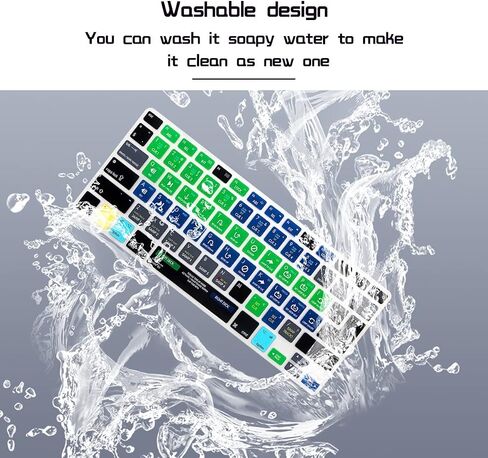 HRH Logic Pro X Keyboard Cover for MacBook Air Pro 13" 15" 2015 or Older in Saudi Arabia