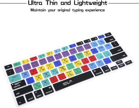HRH Logic Pro X Keyboard Cover for MacBook Air Pro 13" 15" 2015 or Older in Kuwait