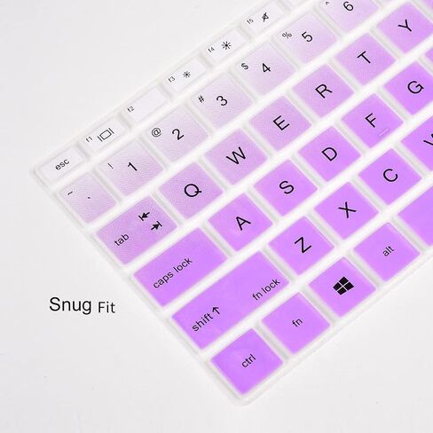 Keyboard Cover for HP ProBook 450 455(G8/G9/G10) 15.6 inch, ProBook 650 G8, HP Zbook Power G8/G9 Lapotp Protector Accessories(NOT fit ProBook 450 455 650 G6 G7),Ombre Purple in Kuwait