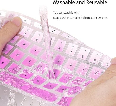 Keyboard Cover for HP ProBook 450 455(G8/G9/G10) 15.6 inch, ProBook 650 G8, HP Zbook Power G8/G9 Lapotp Protector Accessories(NOT fit ProBook 450 455 650 G6 G7),Ombre Purple in Kuwait