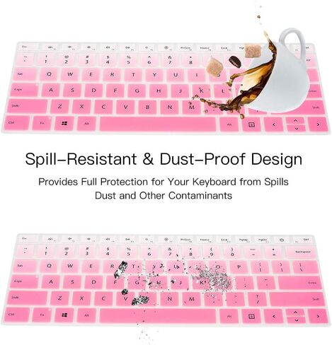 غطاء لوحة مفاتيح رفيع للغاية لجهاز Microsoft Surface Laptop 5 4 3 13.5 بوصة و15 بوصة 2019-2022، غلاف لوحة مفاتيح الكمبيوتر المحمول Surface Laptop Studio 14.4 شاشة تعمل باللمس، ملحقات Surface Laptop 5 4 3، تصميم أمريكي in Kuwait