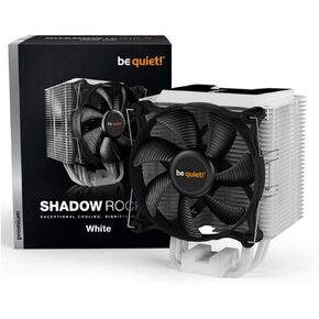 be quiet! Shadow Rock 3 White 190W TDP CPU Cooler | Intel-1700 1200 2066 1150 1151 1155 2011-3 Square ILM | AMD AM4 | Black | BK005 in Kuwait