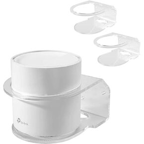Wall Mount Holder for TP-Link Deco X20/X55/Pro/X60/X68 WiFi 6 Mesh WiFi (AX1800/AX3000/AX3600) Whole Home WiFi System, Sturdy Easy Moved Space Saving Wall Mount Holder (2Pack) in Kuwait