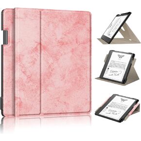 EpicGadget غطاء حماية دوار ذكي لجهاز Kindle Scribe مقاس 10.2 بوصة 2022 بحامل دوار وغطاء فوليو قابل للطي للنوم/الاستيقاظ التلقائي مع حامل قلم (مجرة مرصعة بالنجوم) in Kuwait