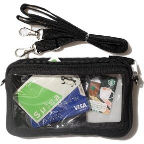 cell phone purse crossbody clear phone case for concerts and sporting events Phone wallet crossbody, Small crossbody phone holder, Lightweight Fabric (Stars)
