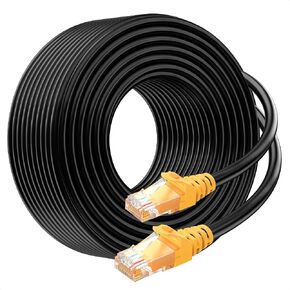 Cable Matters 10Gbps 24AWG Pure Copper Outdoor Cat 6A Ethernet Cable, 100ft in Kuwait