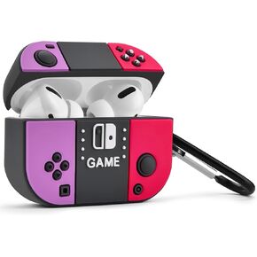 KOREDA Compatible with AirPods Pro Case, Cute Cool Switch Game Design for Airpods Pro 2nd Generation/1st Generation Case (2023/2022/2019), Funny Cartoon Silicone Cover for Kids Girls Teens Boys