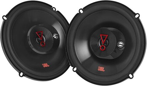JBL Stage 3637F - 6.5" Three-way Car Audio Speaker, No Grill, Black in Saudi Arabia