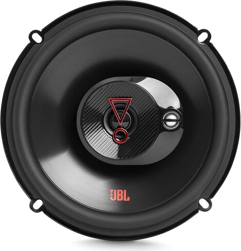 JBL Stage 3637F - 6.5" Three-way Car Audio Speaker, No Grill, Black in Saudi Arabia