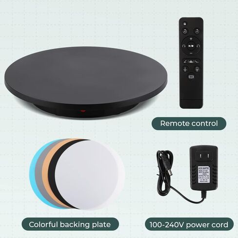 Photography Turntable 13.7inch/110lb with Remote Control in Kuwait