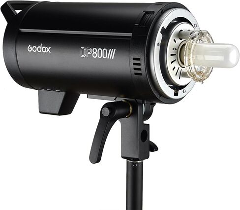Godox DP800III Professional Studio Flash Strobe 800Ws، 1s وقت إعادة التدوير السريع 2.4G نظام X اللاسلكي 5600K GN88 Monolight مع مصباح تشكيل Bowens Mount 150W، ثبات الإخراج المتميز -110V in Saudi Arabia