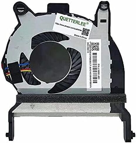 QUETTERLEE Replacement New Laptop CPU Cooling Fan for HP Elitedesk 800 G4 800 G5 705 G4 705 G5 ProDesk 400 G4 405 G4 405 G5 400 G5 400G6 600 G4 600 G5 Desktop Mini DM Series L19561-001 FL3B DC12V Fan in Saudi Arabia
