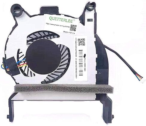 QUETTERLEE Replacement New Laptop CPU Cooling Fan for HP Elitedesk 800 G4 800 G5 705 G4 705 G5 ProDesk 400 G4 405 G4 405 G5 400 G5 400G6 600 G4 600 G5 Desktop Mini DM Series L19561-001 FL3B DC12V Fan in Saudi Arabia