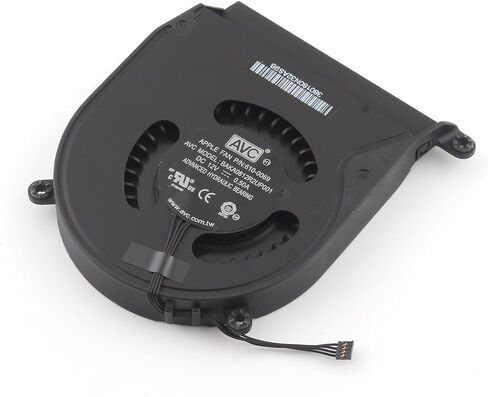 مروحة تبريد وحدة المعالجة المركزية للكمبيوتر المحمول من Welhom متوافق مع mac Mini a1347 2010 2011 2012 610-0069 922-9953 610-0056 922-9557 610-9557 610-0164 baka0812r2up001 in Kuwait