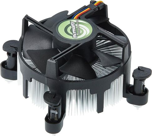 مبرد وحدة المعالجة المركزية ThermalFly I17A لمقابس Intel LGA1700/LGA1200/LGA1150/LGA1151/LGA1155/LGA1156، مروحة PWM 4Pin مقاس 90 مم، طاقة تبريد تصل إلى 100 وات، شحم عالي الأداء مطبق مسبقًا، للكمبيوتر المكتبي in Kuwait