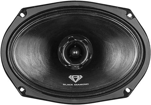BLACK DIAMOND 6.5" 450W 4-Ohm Mid-Range Speaker with Integrated Bullet Tweeter in Saudi Arabia