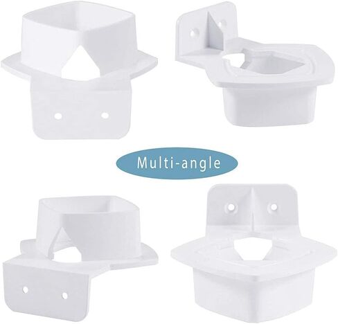 Koroao Wall Mount Holder for Linksys Velop Tri-Band AC2000/AC6600/AC4400/AC2200 Whole Home WiFi Mesh System by Koroao, Linksys Velop Mesh Router Holder (1 Pack) in Saudi Arabia
