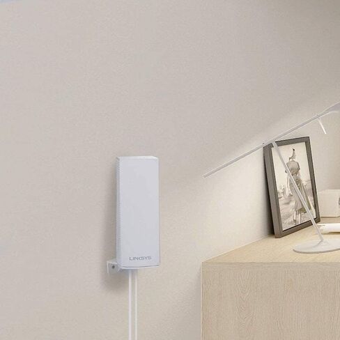 Koroao Wall Mount Holder for Linksys Velop Tri-Band AC2000/AC6600/AC4400/AC2200 Whole Home WiFi Mesh System by Koroao, Linksys Velop Mesh Router Holder (1 Pack) in Saudi Arabia