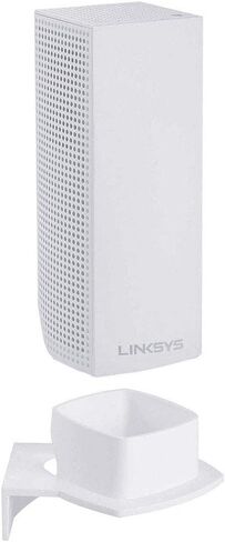 Koroao Wall Mount Holder for Linksys Velop Tri-Band AC2000/AC6600/AC4400/AC2200 Whole Home WiFi Mesh System by Koroao, Linksys Velop Mesh Router Holder (1 Pack) in Saudi Arabia