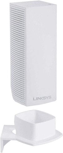 Koroao Wall Mount Holder for Linksys Velop Tri-Band AC2000/AC6600/AC4400/AC2200 Whole Home WiFi Mesh System by Koroao, Linksys Velop Mesh Router Holder (1 Pack) in Saudi Arabia