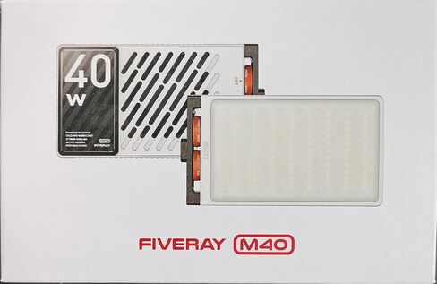 Zhiyun FIVERAY M40 Powerful Pocket Light, Bi-Color 2700K-6200K, 14000Lux, 40W in Saudi Arabia