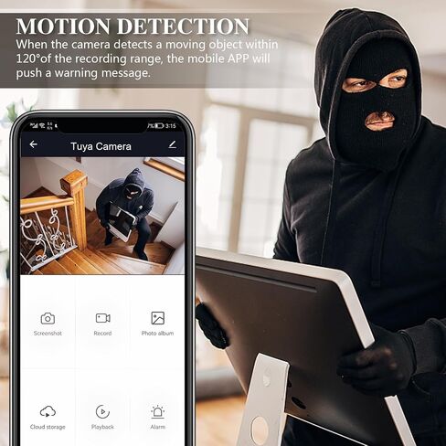 WiFi USB Charger Hidden Camera,1080P Mini Video Recording, Motion Detection, APP Remote View - Indoor Security Spy Camera with 5-Port USB Charging Station, Secret Nanny Cam for Home/Office, No Audio in Saudi Arabia