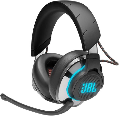 JBL سماعة راس لاسلكية للالعاب فوق الاذن من كوانتوم 810 مع خاصية الغاء الضوضاء، اسود، مقاس M in Saudi Arabia